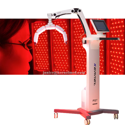 KN-7000A PDT LED Light Therapy Machine – 1820 LED Multi-Wavelength Standing Panel with Touchscreen