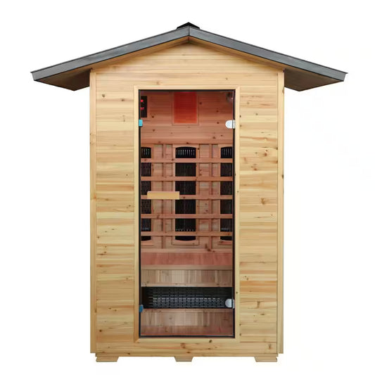 Burlington 2-Person Outdoor Infrared Sauna