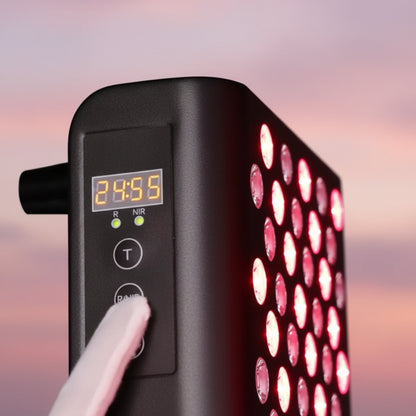 Juvakit 300W Red Near-Infrared Light Therapy Panel – 240 LED Indoor Device with Timer